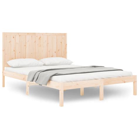 Vidaxl Bed Frame Solid Wood Pine X Cm Vidaxl Co Uk