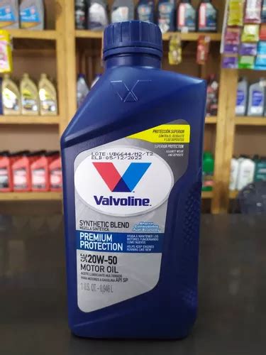 Aceite Valvoline 20w 50 Semisintetico MercadoLibre