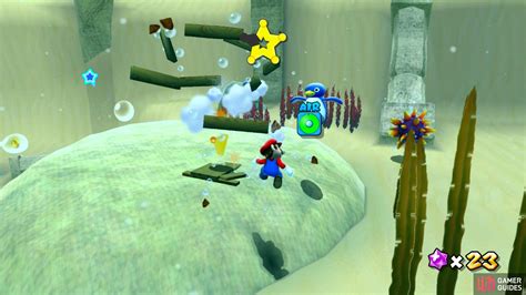 Sunken Treasure Beach Bowl Galaxy Super Mario Galaxy Super Mario