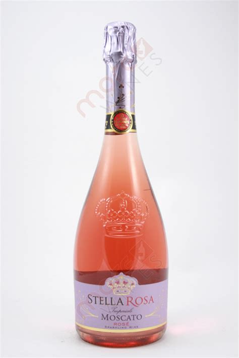 Stella Rosa Imperiale Moscato Rose Sparkling Wine 750ml Morewines