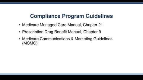 Medicare Compliance Training Ppt Download