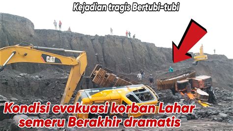 Baru Saja Evakuasi Korban Lahar Semeru Sekaligus Menurun Kan Alat