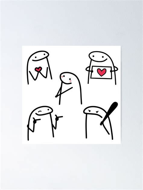 Póster For Sale Con La Obra Flork Enamorado Paquete De Memes Paquete De Latinopower Redbubble