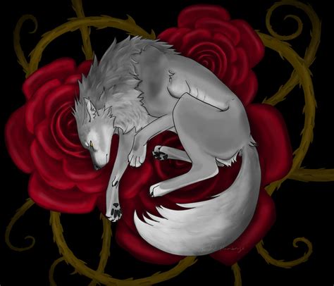 Flower Wolf By Twistedflamberge On Deviantart