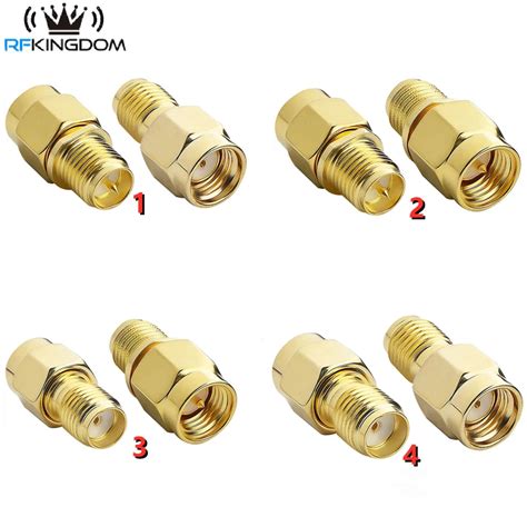 2 Teile Los Rf Koaxial Koaxial Adapter Sma M Nnlich Buchsen Stecker Rp