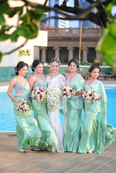 Green Bridesmaid Sarees Atelier Yuwa Ciao Jp