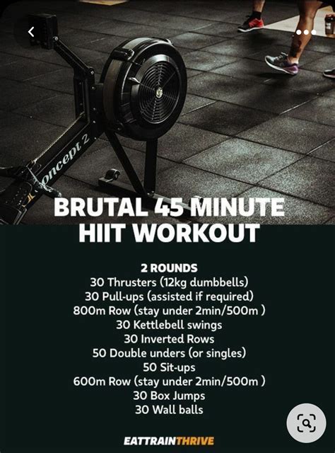 Brutal 45 Minute Hiit Workout 631880 WODconnect