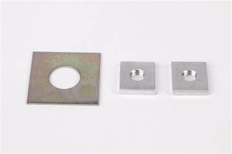 Square Washer And Threaded Square Washer