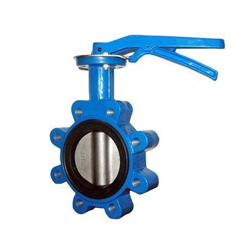 Epdm Seat Wafer Type Ductile Iron Body Manual Butterfly Valve Butterfly Valve And Manual