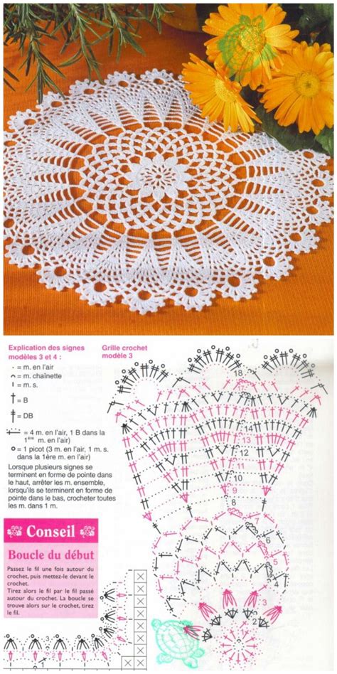 Centrini Con Schema Impara A Lavorare A Maglia E Uncinetto Con Jeanette