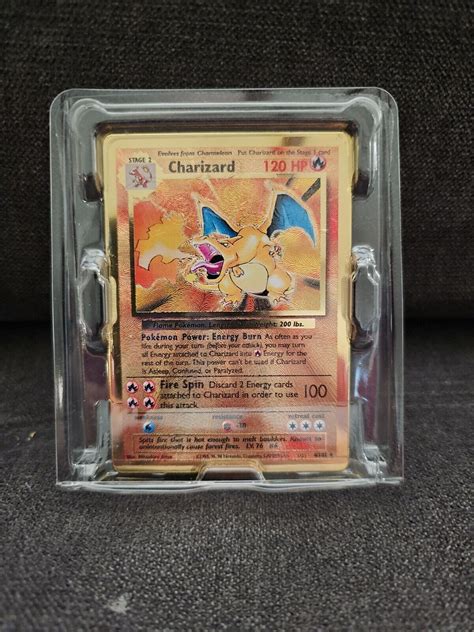 Mavin 2021 Pokemon 25th Anniversary Celebrations GOLD CHARIZARD And