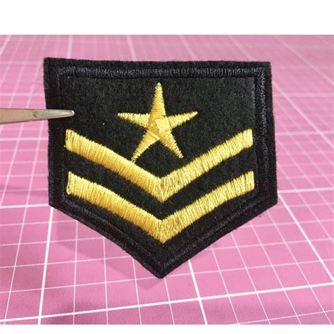 Patch Bordado Militar Termocolante Modelo 1 Shopee Brasil