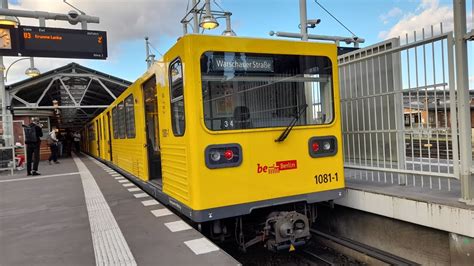 U Bahn Berlin Mitfahrt Von Pankow Bis Alexanderplatz Im Gi E Auf Der