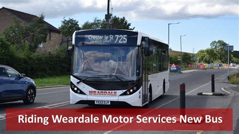 Riding Weardale Motor Services New Bus New Service ADL Enviro 200