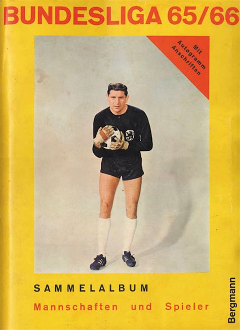 1965 66 Bergmann Bundesliga Sammelalbum