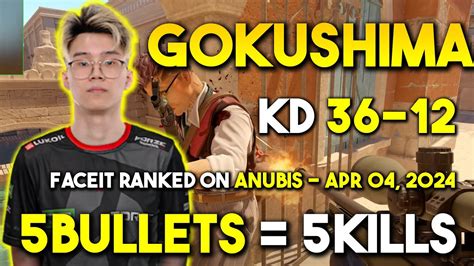 Bullets Kills Ace By Gokushima On Anubis Faceit Cs Ranked