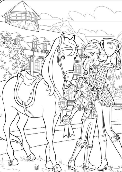 Pin de Renata em Barbie coloring Páginas para colorir Colorir