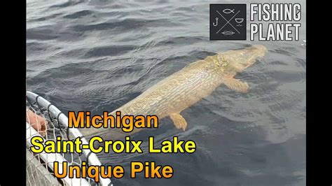 Fishing Planet Michigan Saint Croix Lake Unique Northern Pike Youtube