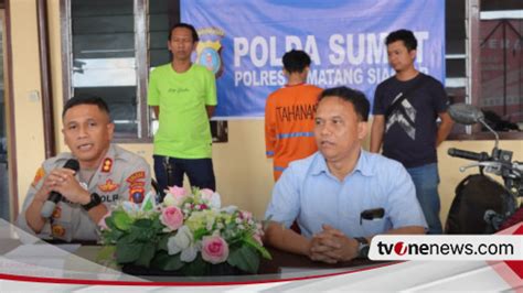 Lima Kali Beraksi Pelaku Curanmor Dihadiahi Timah Panas Di Kakinya