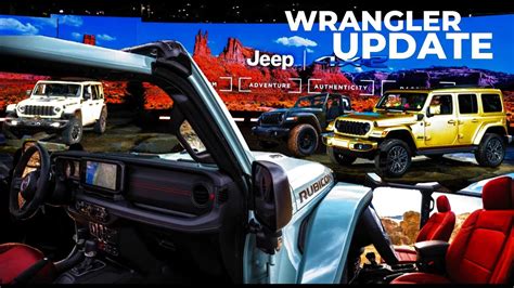 Wrangler Update 2024 Jeep Wrangler All Of The Colors Youtube