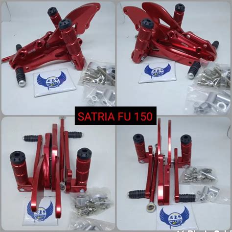 STEP UNDERBONE SATRIA FU FOOTSTEP LIPAT SATRIA RED EDITION MODEL NUI