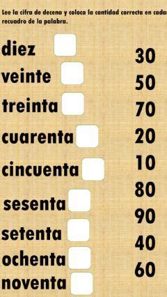 Lee La Cifra De Decena Y Coloca La Cantidad Correcta En Cada Recuadro