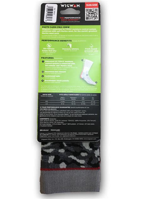 Wigwam Sock Size Chart - chartdevelopment