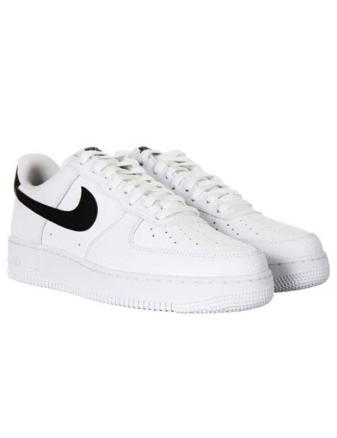 Nike Air Force 1 07 Trainers Whiteblack Footwear From Fat Buddha Store Uk