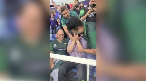 Watch Babar Azams Father Cant Control His Tears After Pakistan Beats