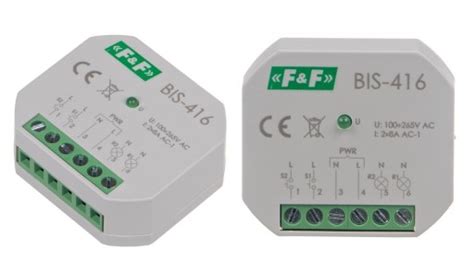 F F PRZEKAŹNIK IMPULSOWY 8A 230V AC 2Z BIS 416 BIS 416 Cena Opinie