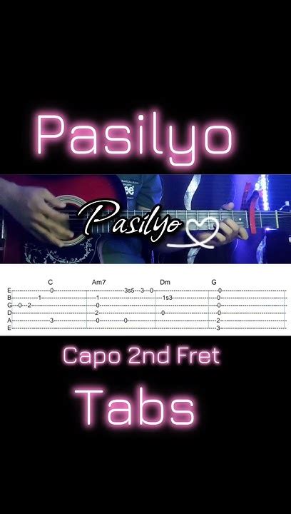 Sunkissed Lola Pasilyo Intro Tabs Guitar Fingerstyle Tutorial Youtube