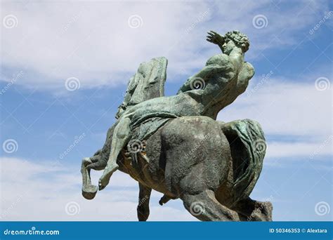 Bronze Statue Rhodes Memorial Stock Image Image Of Rhodes Africa