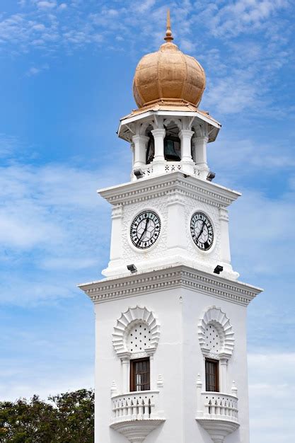 Premium Photo Queen Victoria Memorial Clock Tower In George Town