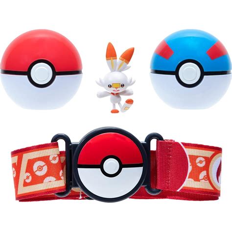 Jazwares Pokemon Clip N Go Poke Ball Belt Set Poke Ball Με Ζώνη Great