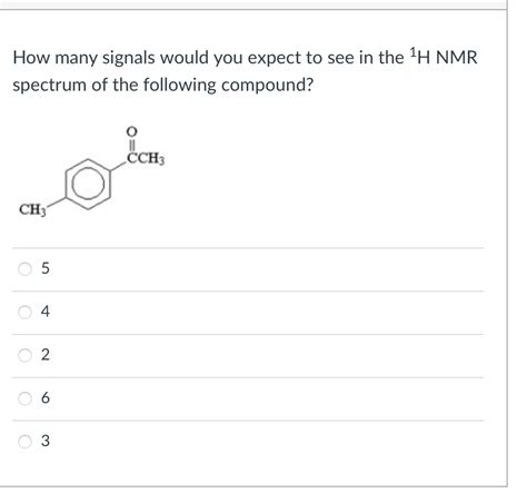 Solved How Many Signals Would You Expect To See In The H Chegg