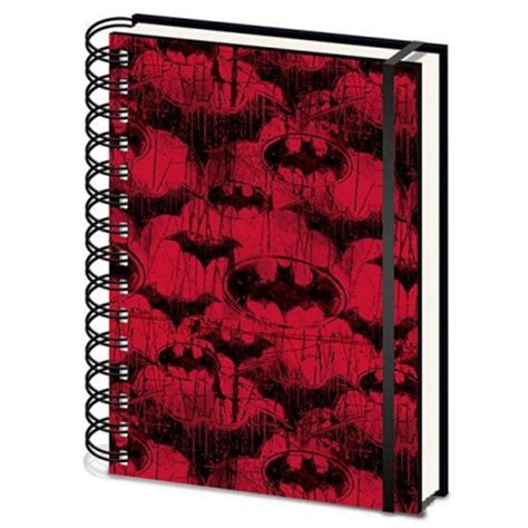 Carnet De Notes Spirales Batman Chauve Souris Sur Cadeaux Et Anniv