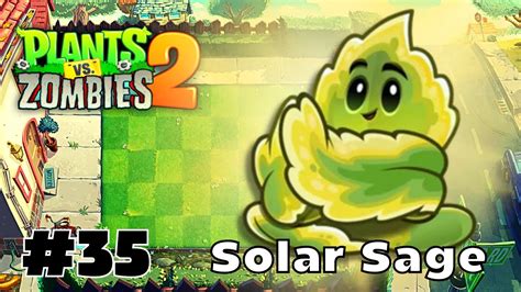 Solar Sage Review Plants Vs Zombies 2 PvZ 2 YouTube