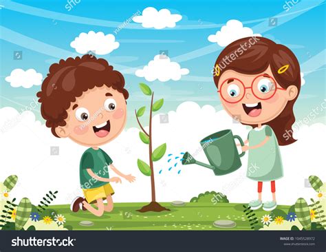 "Cartoon kids planting trees" - 26.727 Ảnh, vector và hình chụp có sẵn | Shutterstock