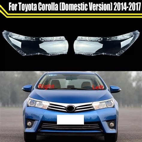 Toyota Altis Low Spec Head Lamp Cover Headlight Lens Shopee