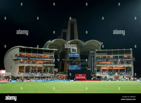 DY Patil Stadium Stock Photo - Alamy