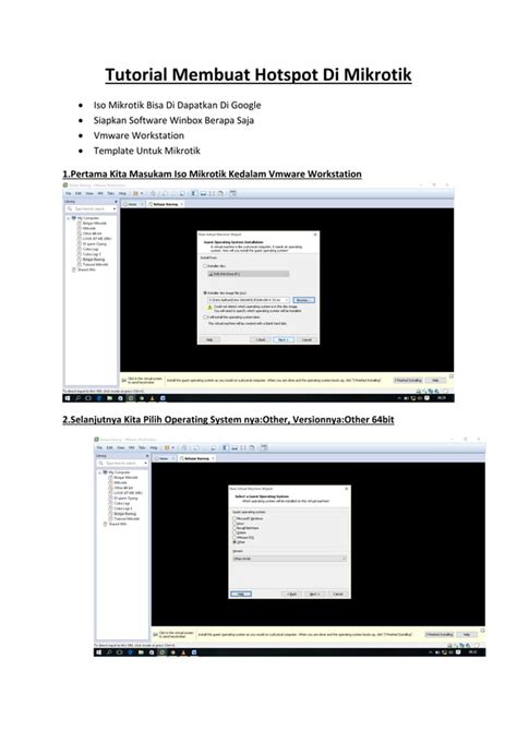 Tutorial Membuat Hotspot Di Mikrotik Pdf