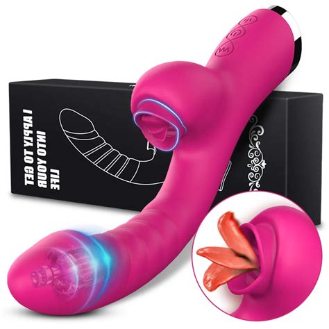 Tongue Licking Vibrator In Adult Women Sex Toys Dildos Vibrators