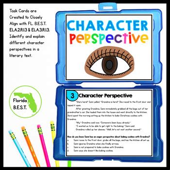 Character Perspective Task Cards Nd Rd Grade Fl Best Ela R