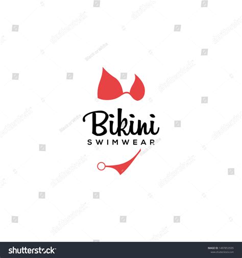 Bikini Wear Logo Design Vector Stock Vector Royalty Free