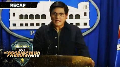 Oscar Is Back At The Palace FPJ S Ang Probinsyano Recap YouTube