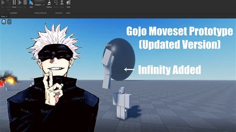 Gojo Moveset Prototype Updated Version Infinity Roblox Studio