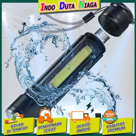 Jual IDN TOOLS TaffLED Senter LED Lantera USB T6 COB 2300 Lumens