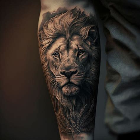 Lion tattoo em 2023 | Tatuagens