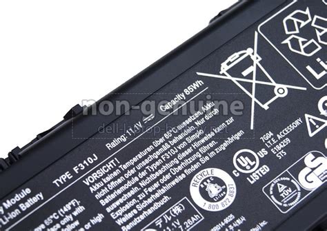 Dell Alienware M17X R2 battery,85WH Replacement Dell Alienware M17X R2 ...