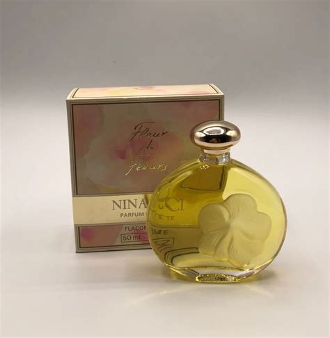 Fleur De Fleurs By Nina Ricci Parfum De Toilette 50ml Flacon Lalique